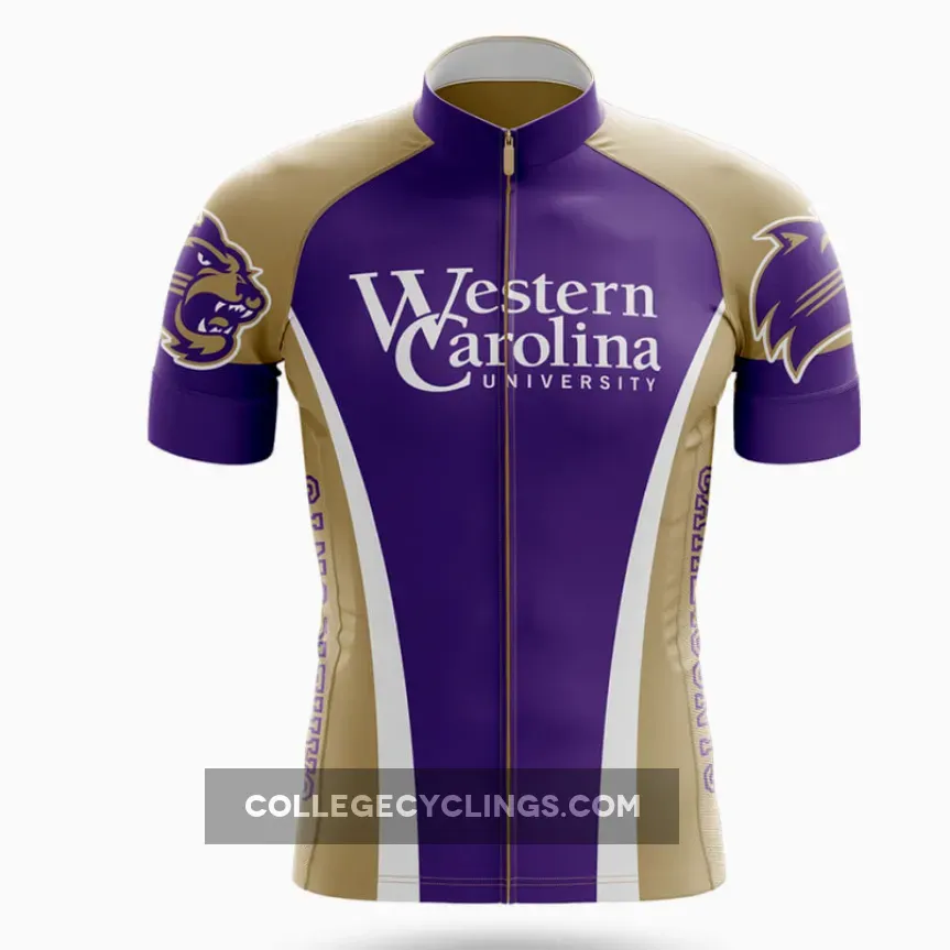 Western Carolina University - Men's Cycling / Jersey Only #Western Carolina Football Jersey