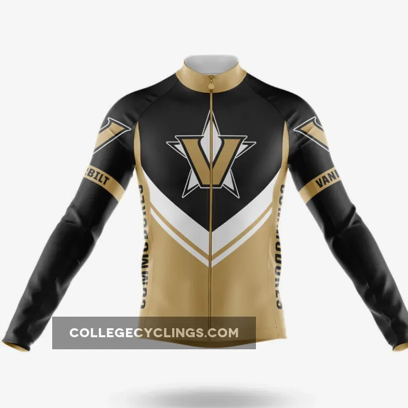 Vanderbilt University Long Sleeve Cycling Jersey Ver.3