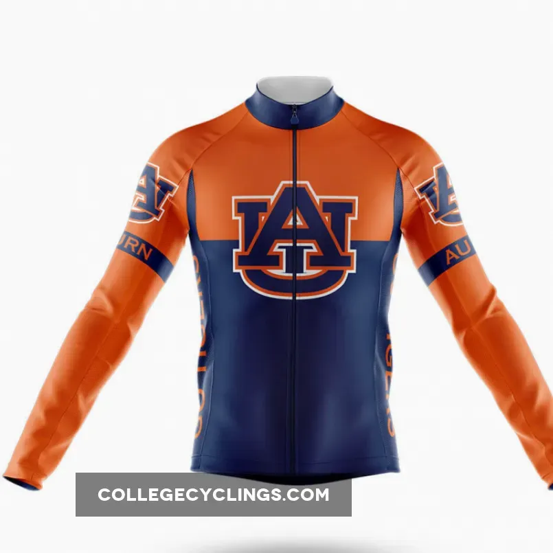 Auburn University Long Sleeve Cycling Jersey Ver.2