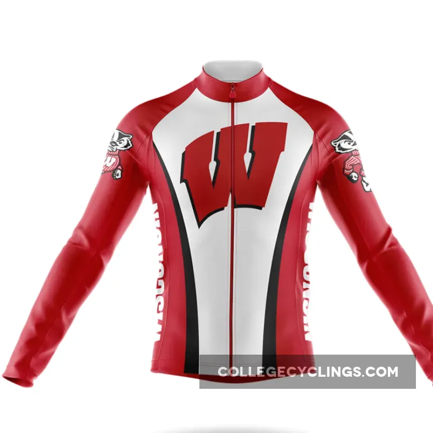 Badgers Long Sleeve Cycling Jersey
