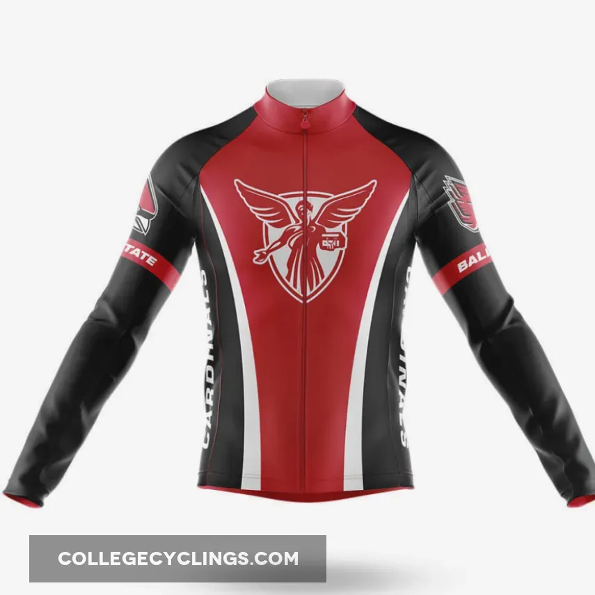 Ball State University Long Sleeve Cycling Jersey