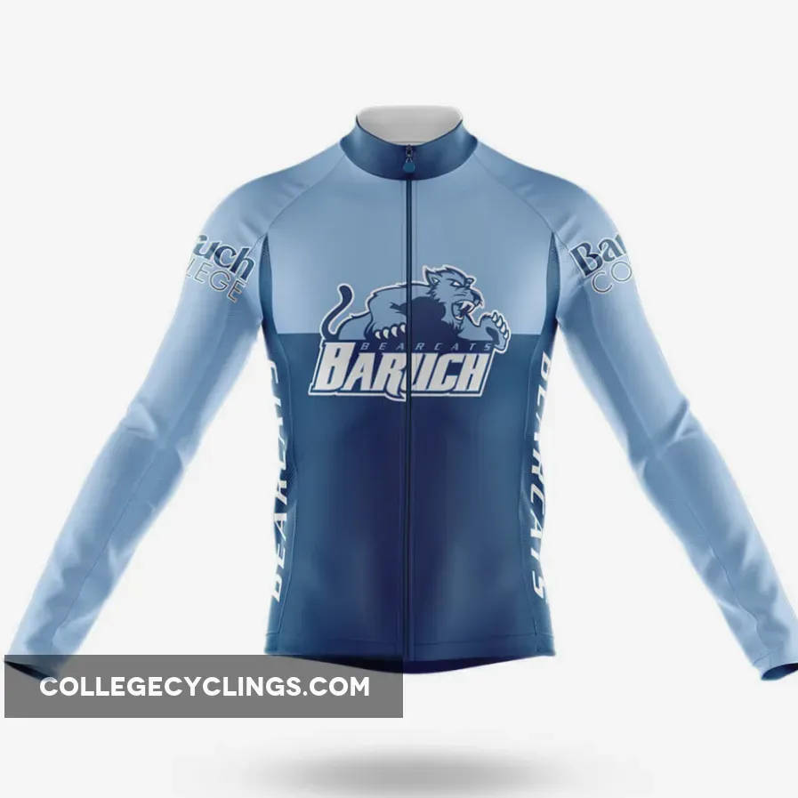 Baruch College Long Sleeve Cycling Jersey Ver.2