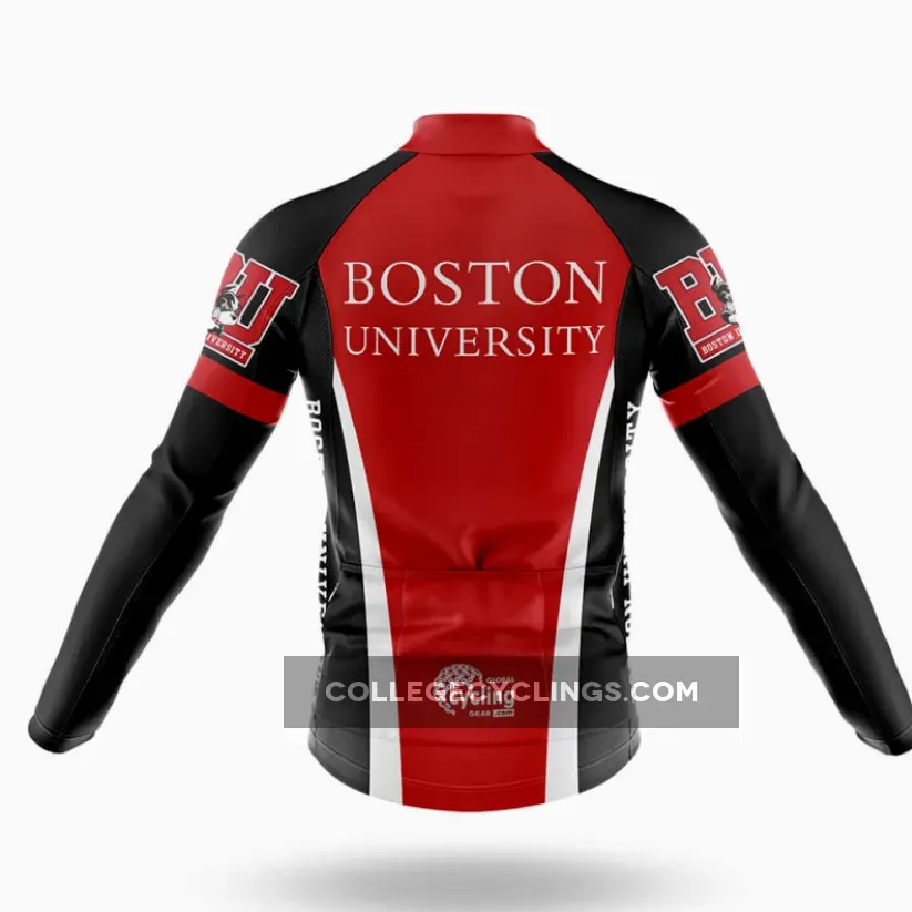 Boston University Long Sleeve Cycling Jersey Boston University Long Sleeve Cycling Jersey