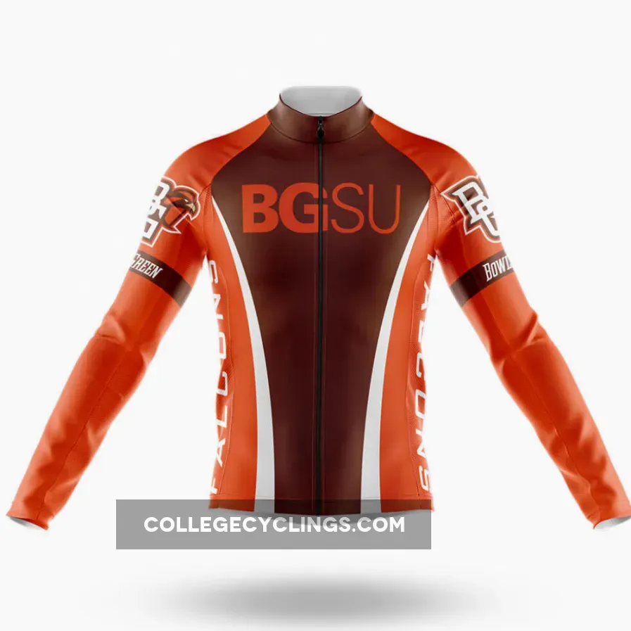 Bowling Green State University Long Sleeve Cycling Jersey