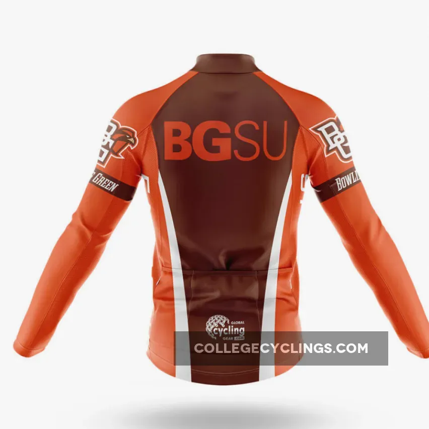 Bowling Green State University Long Sleeve Cycling Jersey Bowling Green State University Long Sleeve Cycling Jersey
