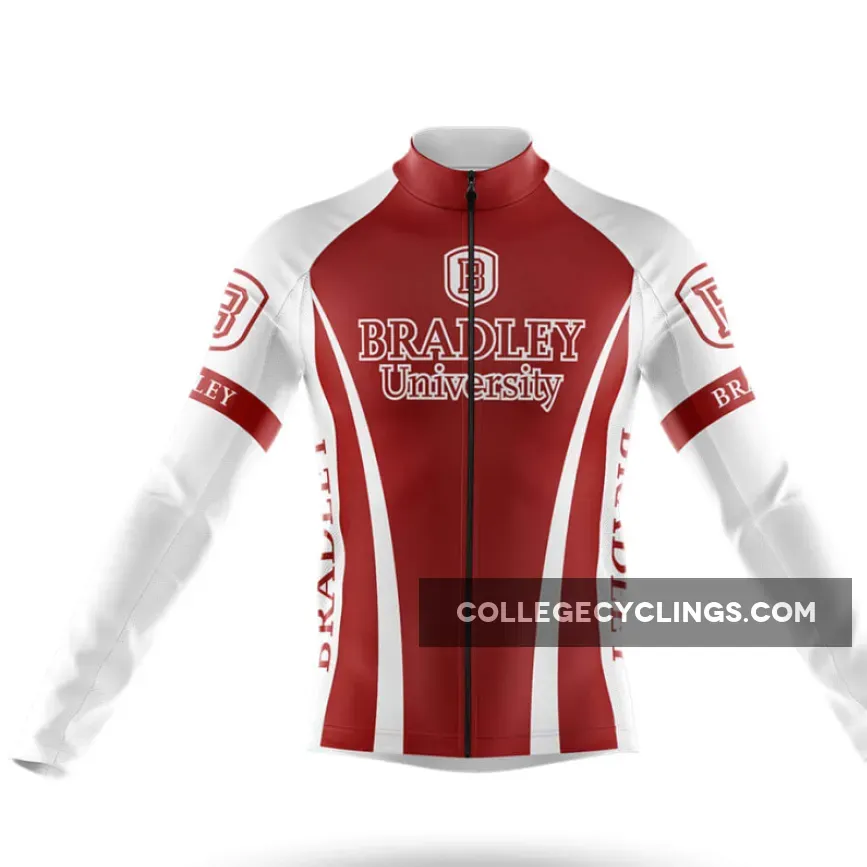 Bradley University Long Sleeve Cycling Jersey