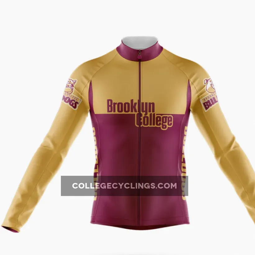 Brooklyn College Long Sleeve Cycling Jersey Ver.2