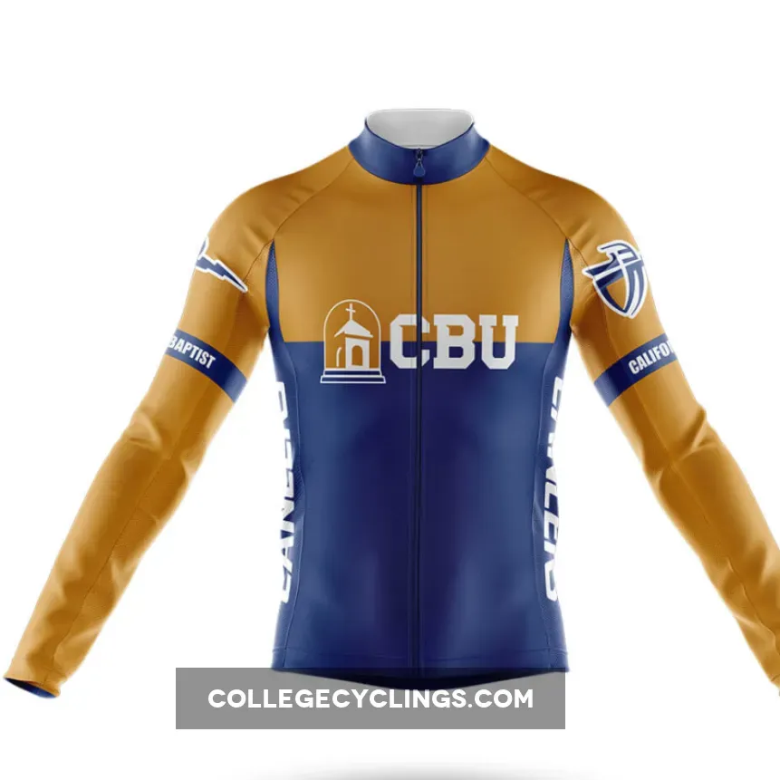 California Baptist University Long Sleeve Cycling Jersey Ver.2