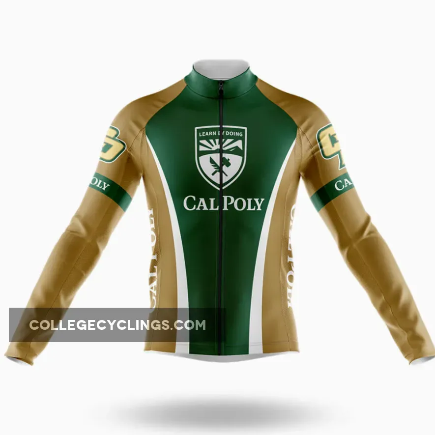California Polytechnic State University Long Sleeve Cycling Jersey