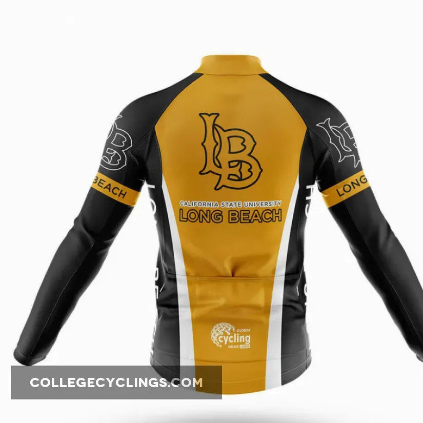 California State University Long Beach Long Sleeve Cycling Jersey California State University Long Beach Long Sleeve Cycling Jersey