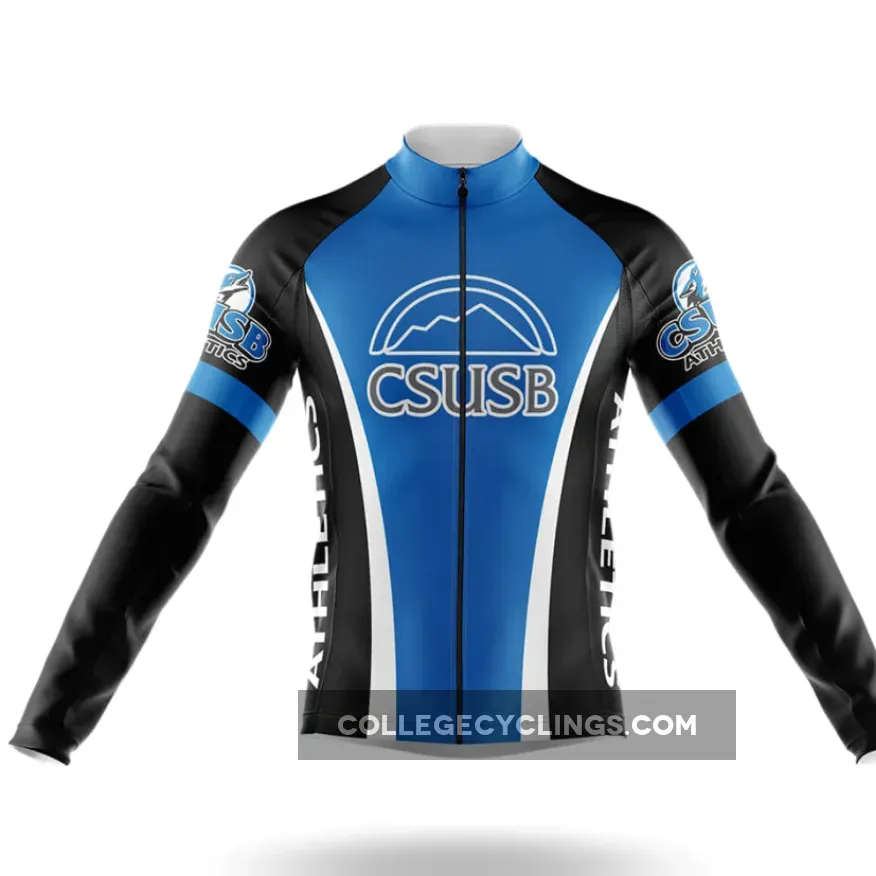 California State University San Bernardino Long Sleeve Cycling Jersey
