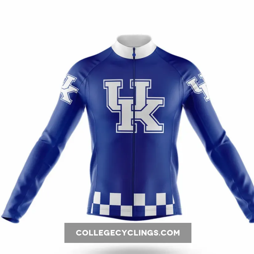 Checkerboard UK Long Sleeve Cycling Jersey
