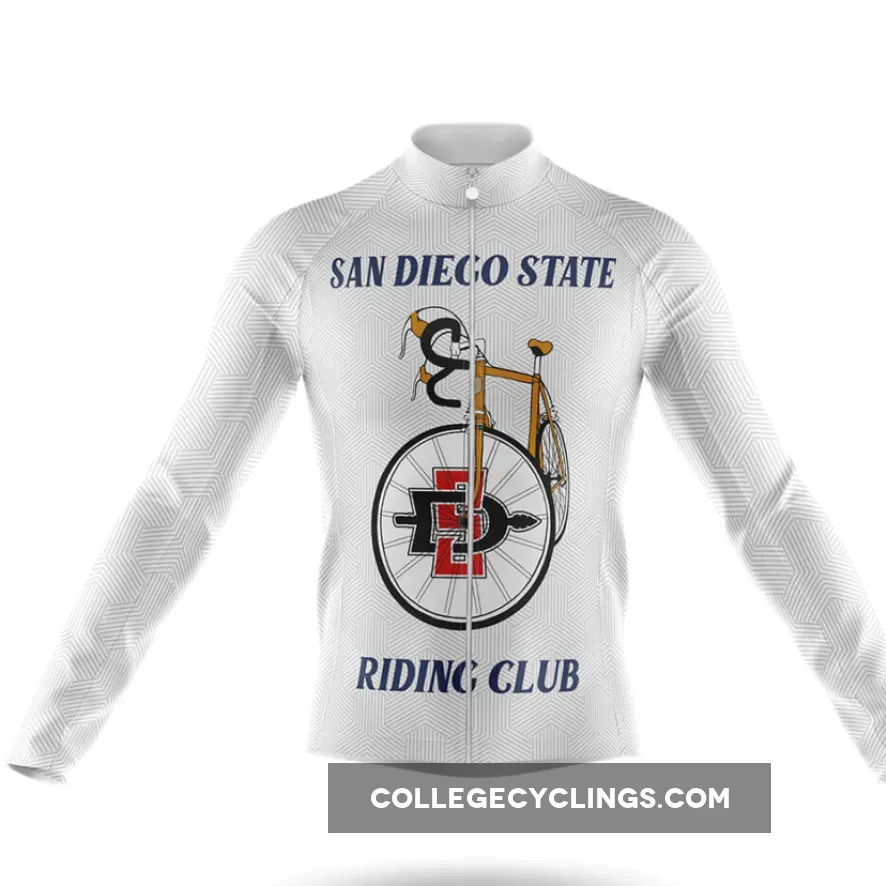 Classic SDSU Long Sleeve Cycling Jersey