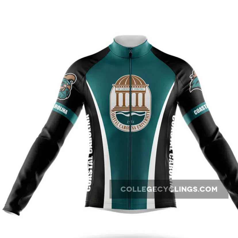 Coastal Carolina University Long Sleeve Cycling Jersey