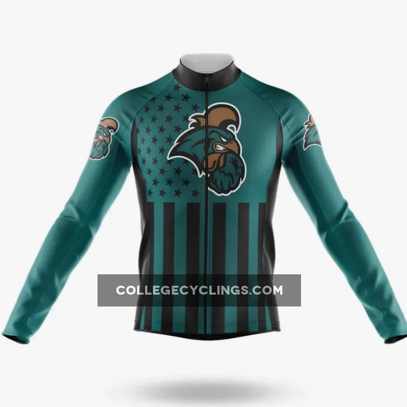 Coastal Carolina University USA Long Sleeve Cycling Jersey