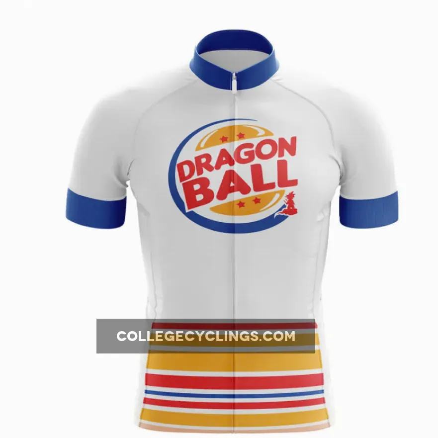 Dragon Ball Burger Style Cycling Jersey