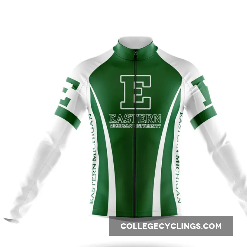 Eastern Michigan University Long Sleeve Cycling Jersey