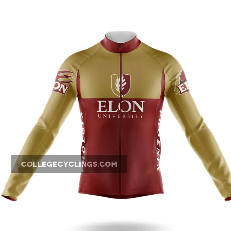Elon University Long Sleeve Cycling Jersey Ver.2
