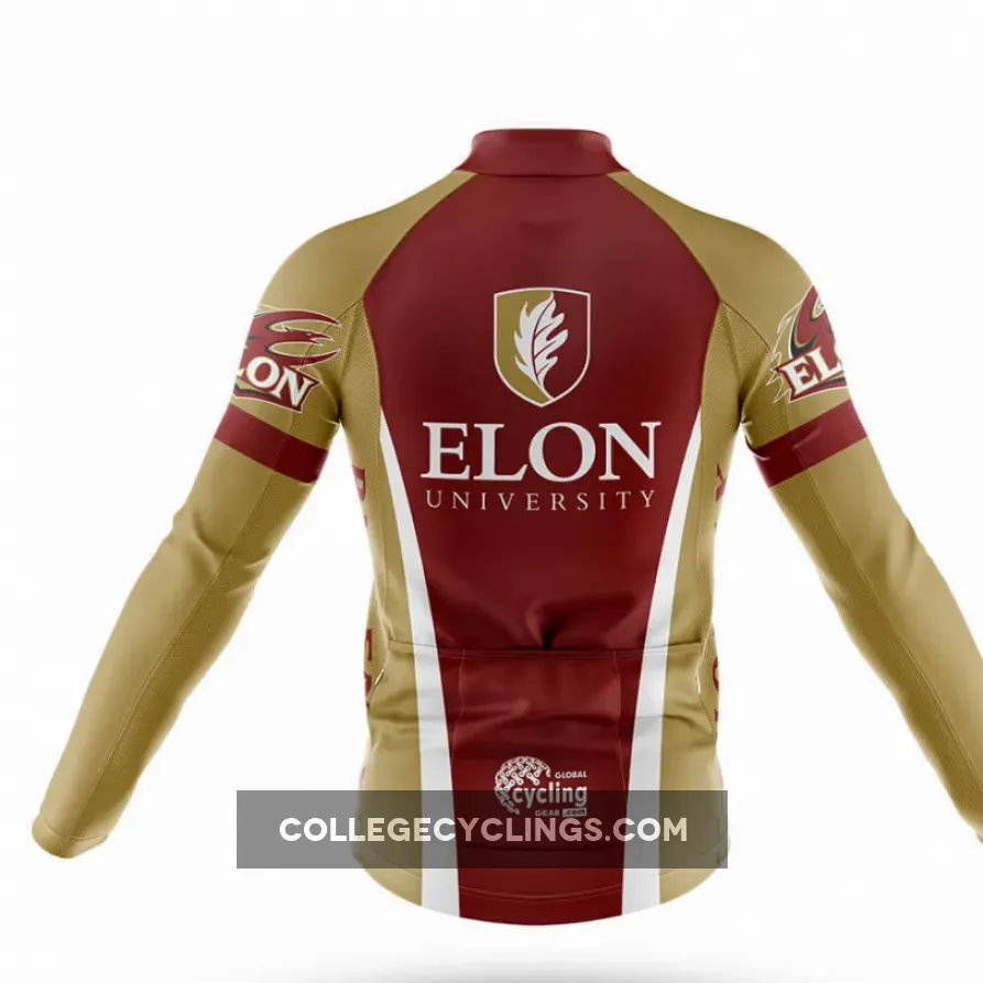 Elon University Long Sleeve Cycling Jersey Elon University Long Sleeve Cycling Jersey