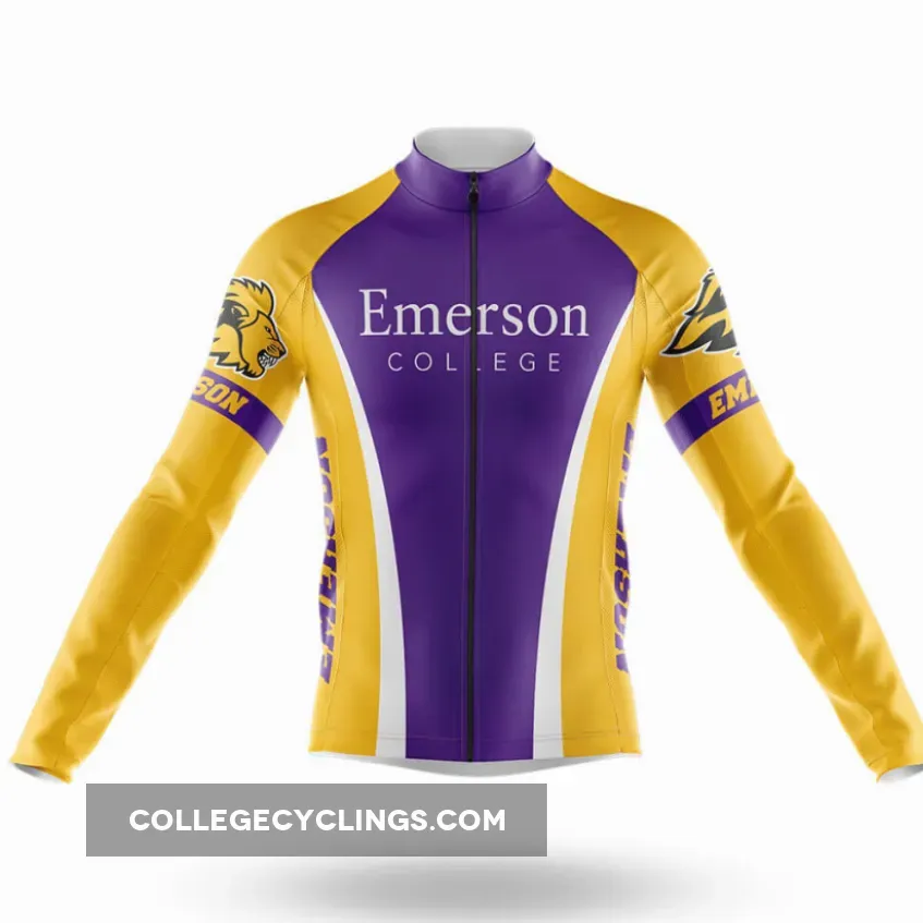 Emerson College Long Sleeve Cycling Jersey