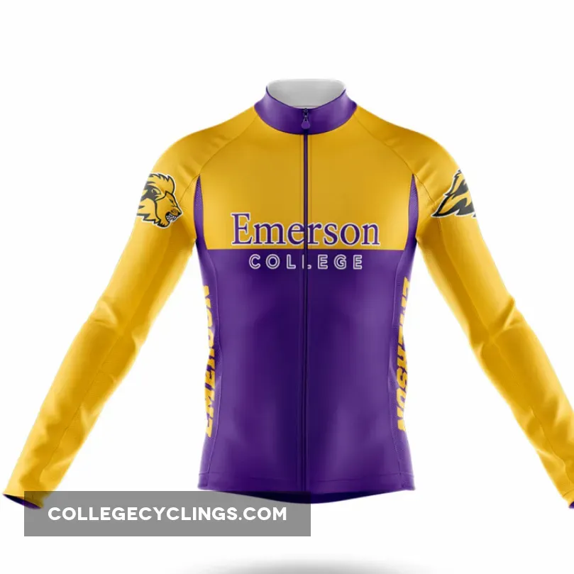 Emerson College Long Sleeve Cycling Jersey Ver.2