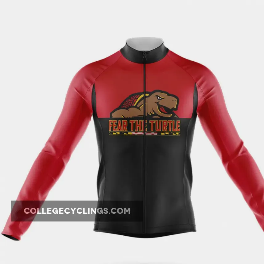 Fear The Turtle Long Sleeve Cycling Jersey Fear The Turtle Long Sleeve Cycling Jersey