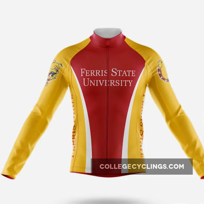 Ferris State University Long Sleeve Cycling Jersey