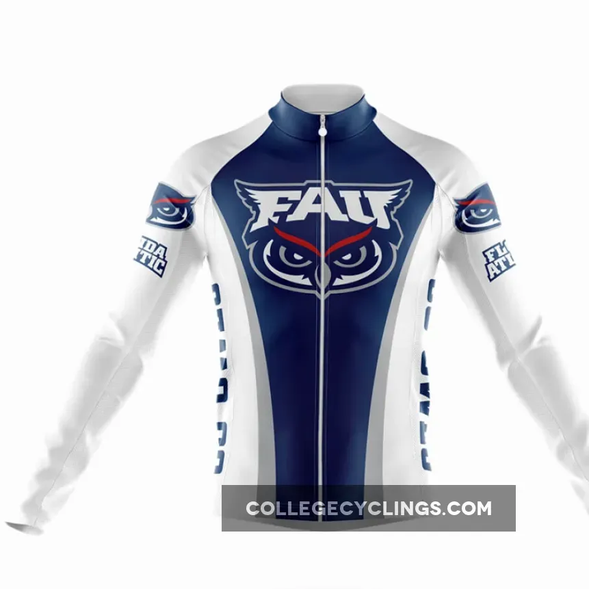 Florida Atlantic University Long Sleeve Cycling Jersey