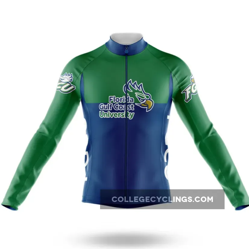 Florida Gulf Coast University Long Sleeve Cycling Jersey Ver.2