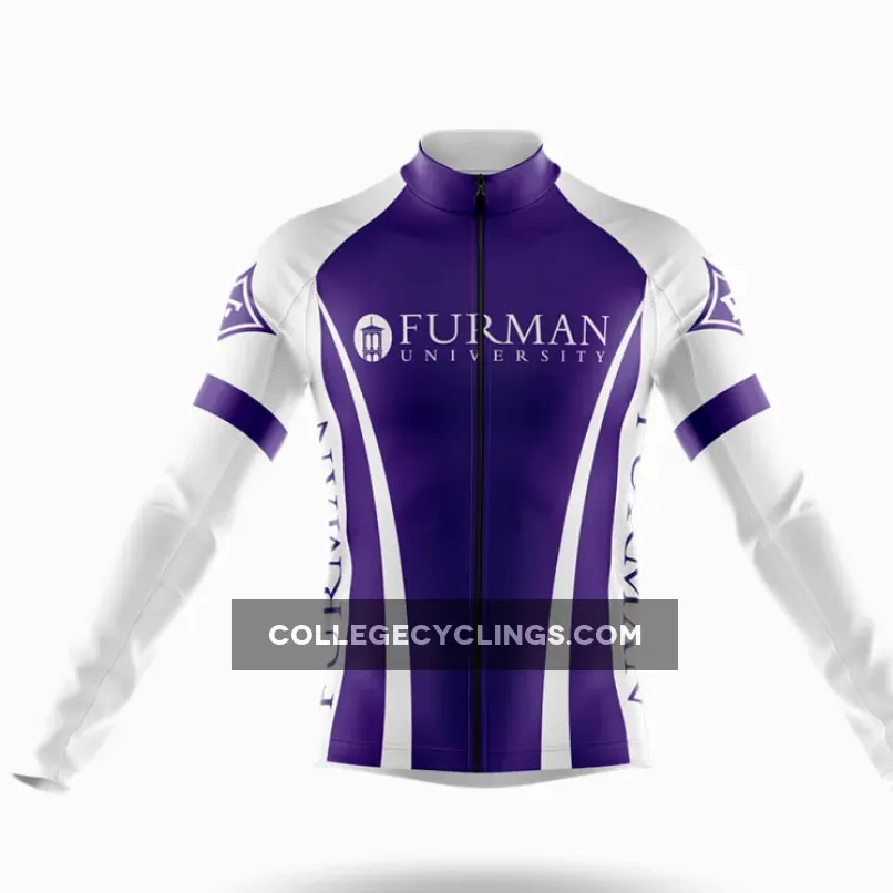 Furman University Long Sleeve Cycling Jersey