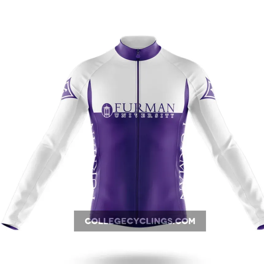 Furman University Long Sleeve Cycling Jersey Ver.2