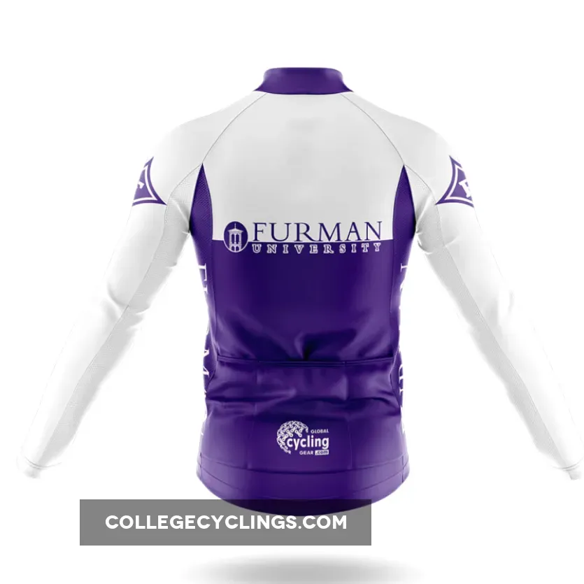 Furman University Long Sleeve Cycling Jersey Ver.2 Furman University Long Sleeve Cycling Jersey Ver.2