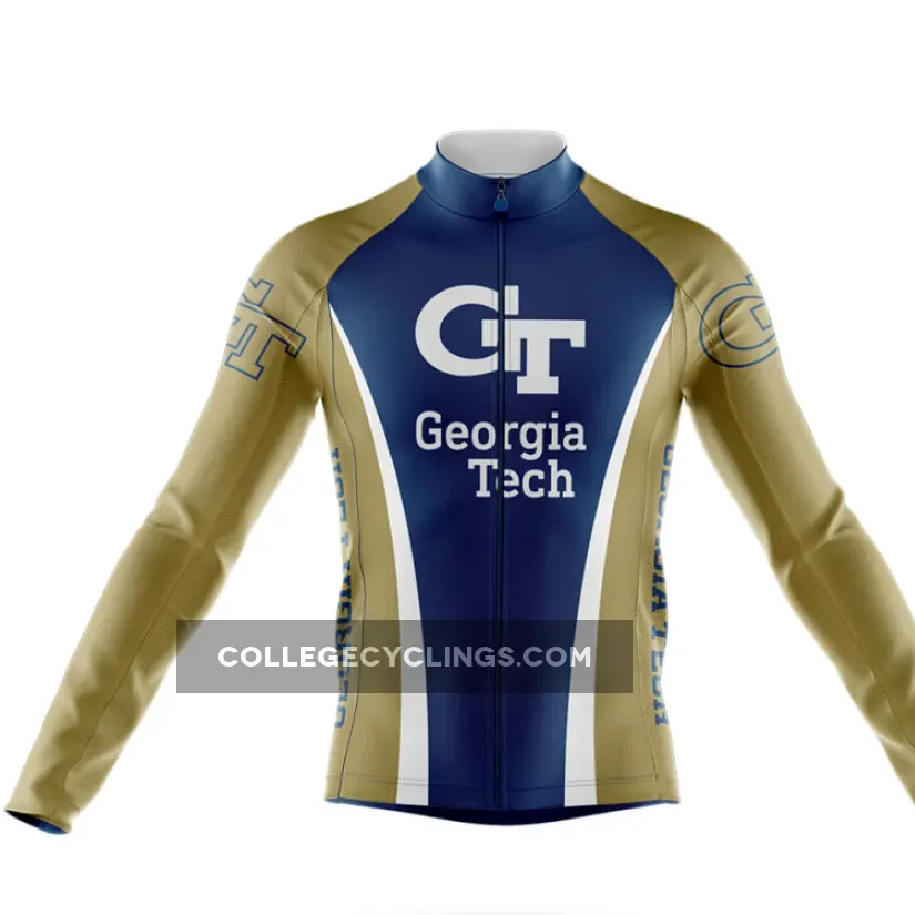Georgia Institute of Technology Long Sleeve Cycling Jersey