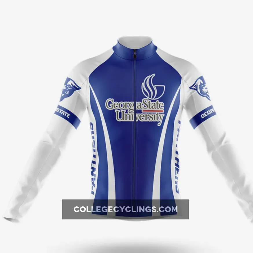 Georgia State University Long Sleeve Cycling Jersey