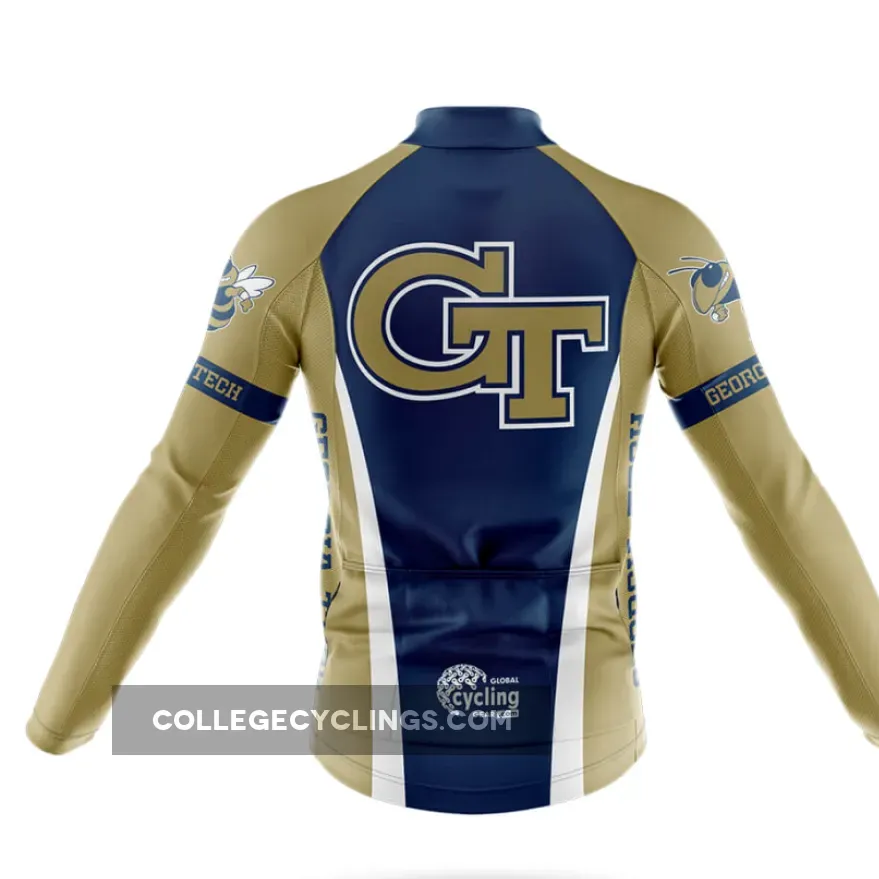 Georgia Tech Long Sleeve Cycling Jersey Georgia Tech Long Sleeve Cycling Jersey
