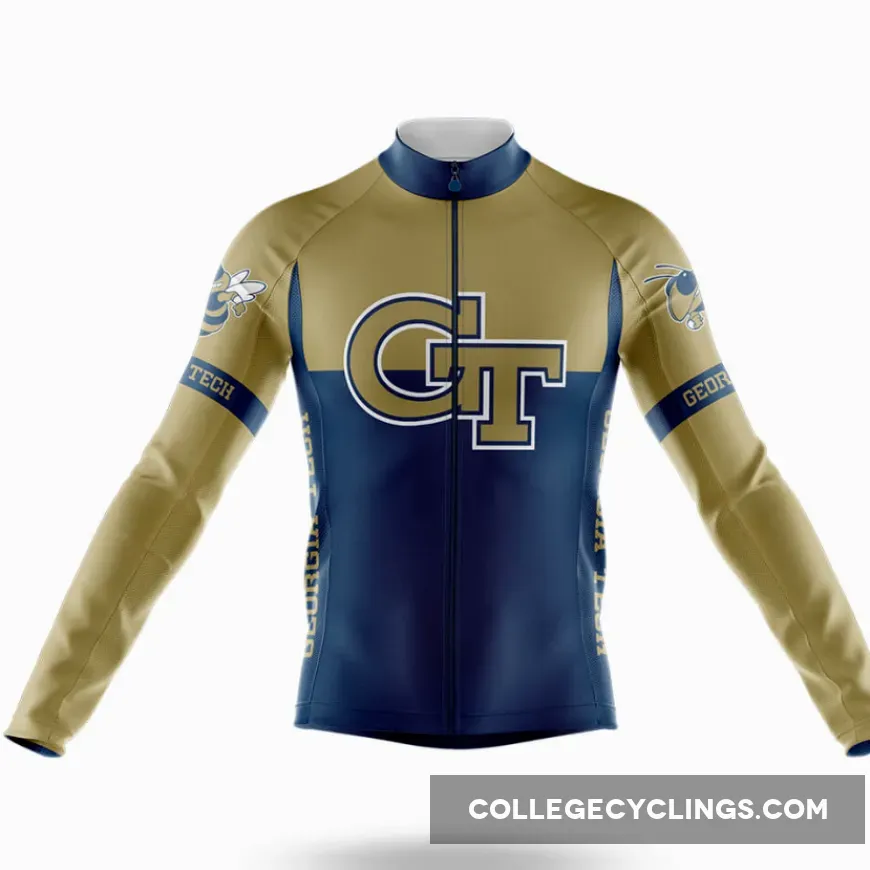 Georgia Tech University Long Sleeve Cycling Jersey Ver.2
