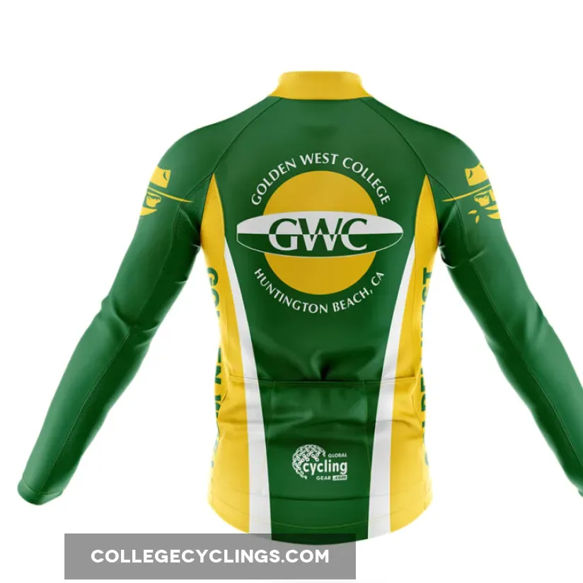 Golden West College Long Sleeve Cycling Jersey Golden West College Long Sleeve Cycling Jersey