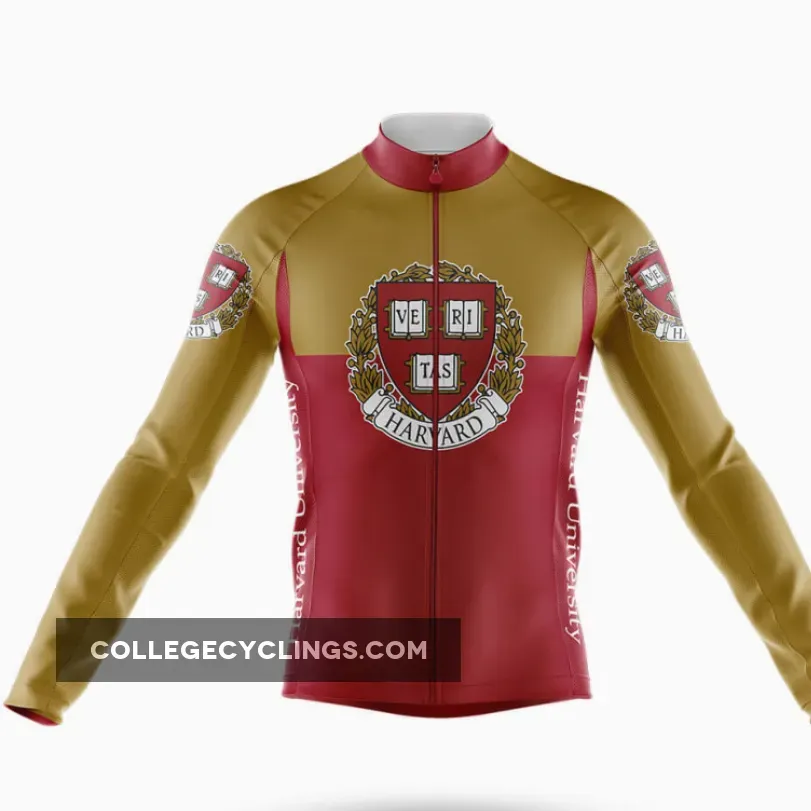 Harvard Long Sleeve Cycling Jersey Ver.2