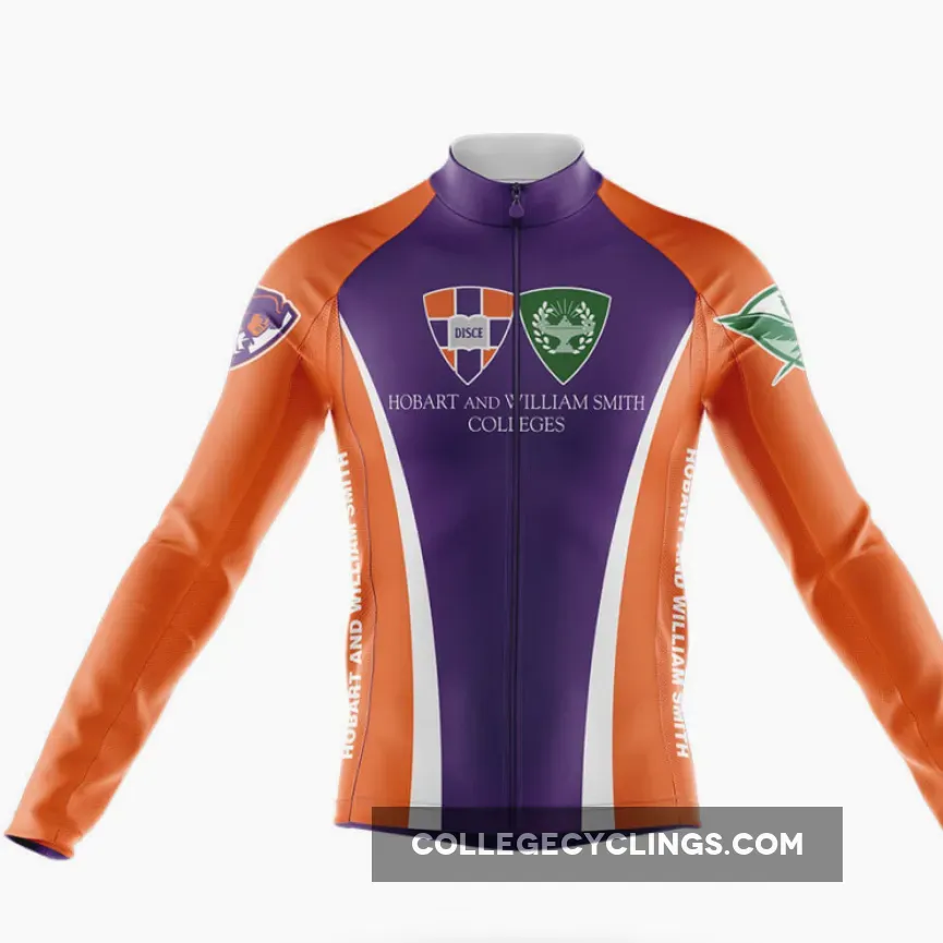 Hobart and William Smith Colleges Long Sleeve Cycling Jersey