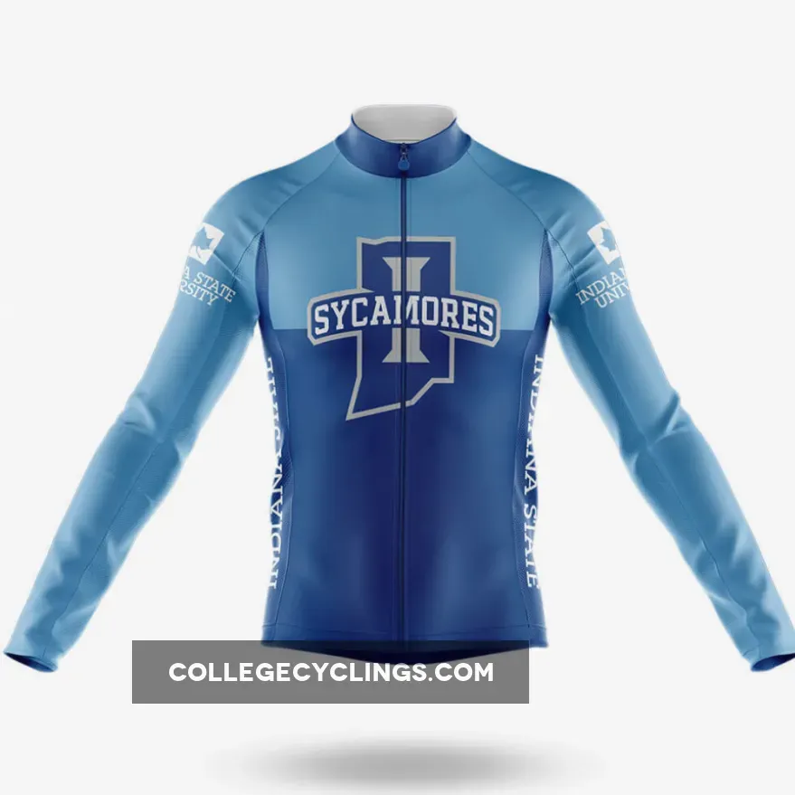 Indiana State University Long Sleeve Cycling Jersey Ver.2