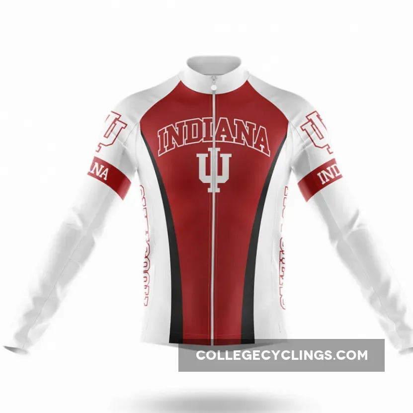 Indiana University Bloomington Long Sleeve Cycling Jersey