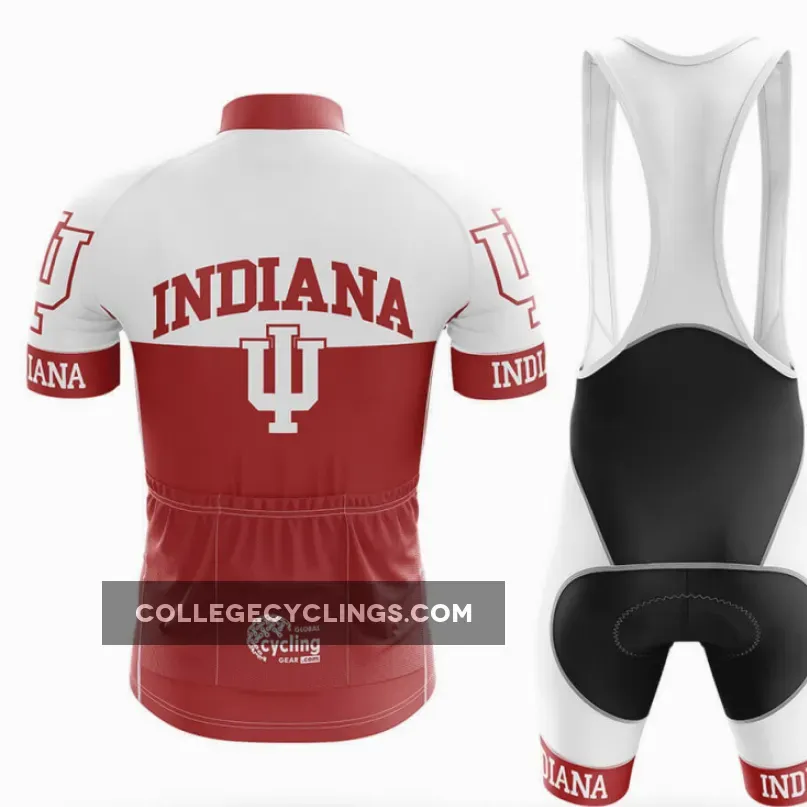 Indiana University Bloomington Long Sleeve Cycling Jersey Ver.2 Indiana University Bloomington Long Sleeve Cycling Jersey Ver.2