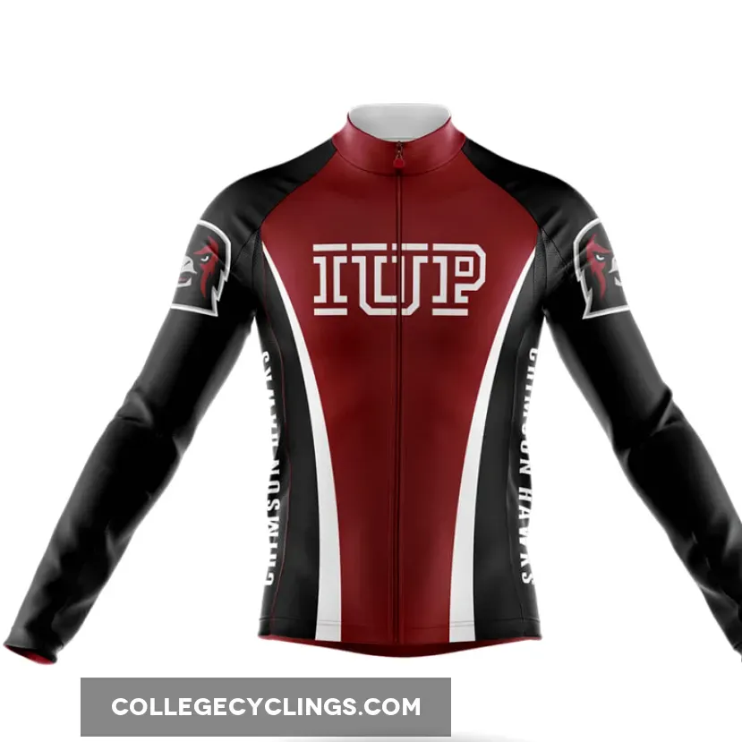 Indiana University of Pennsylvania Long Sleeve Cycling Jersey