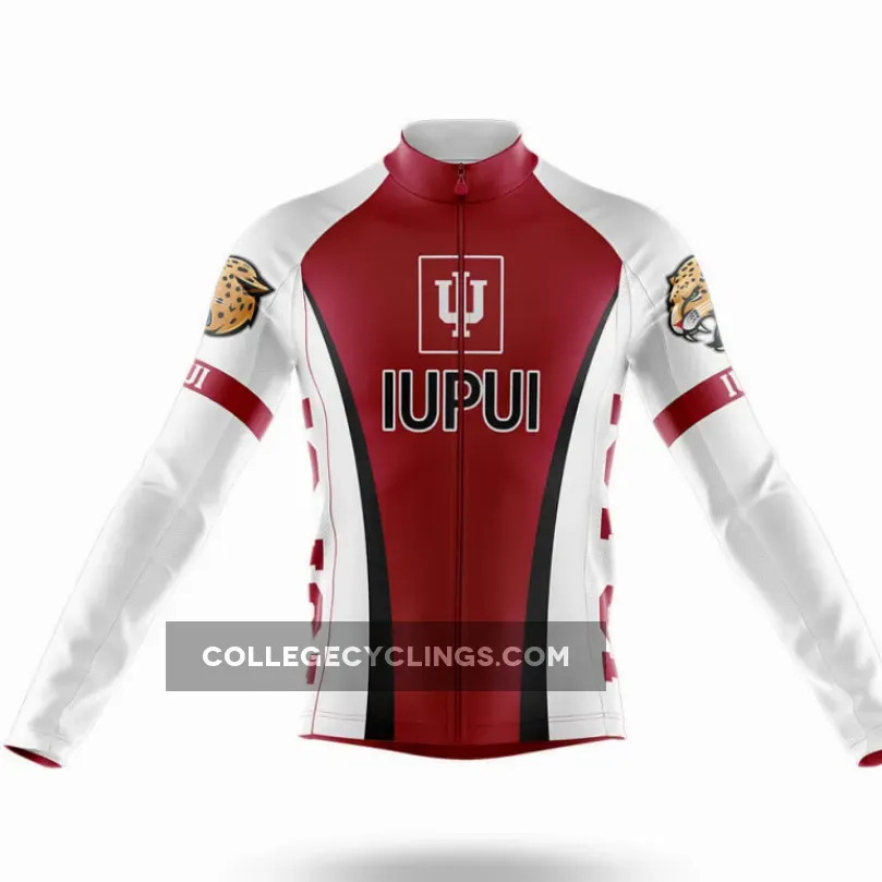 Indiana University–Purdue University Indianapolis Long Sleeve Cycling Jersey