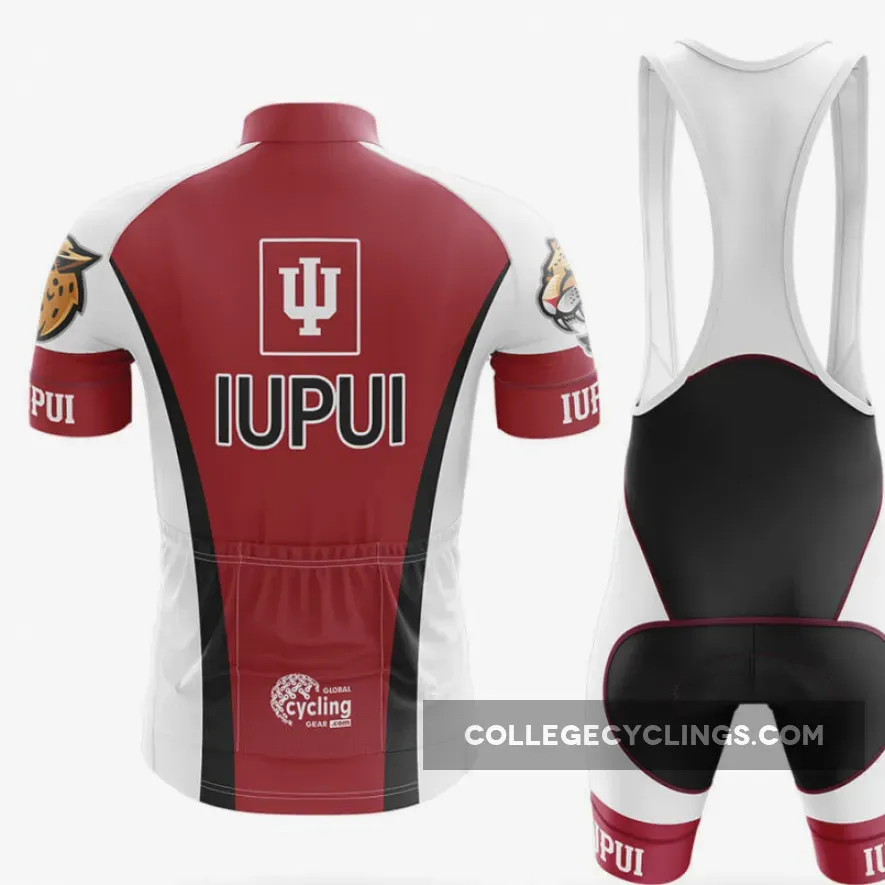 Indiana University–Purdue University Indianapolis Long Sleeve Cycling Jersey Indiana University–Purdue University Indianapolis Long Sleeve Cycling Jersey