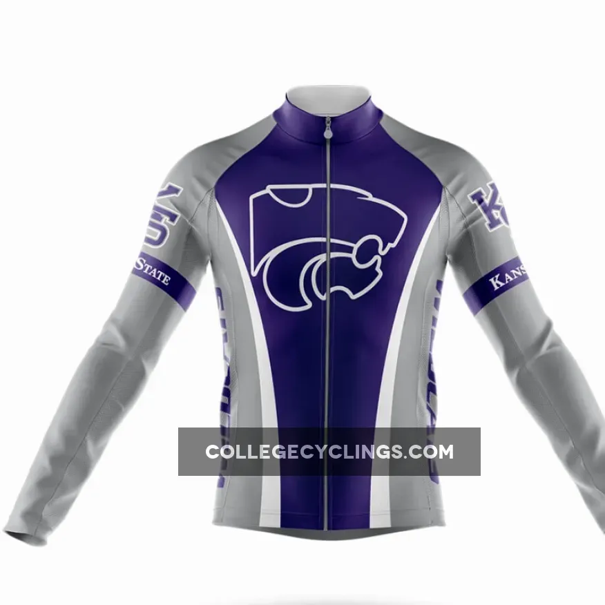Kansas State University Long Sleeve Cycling Jersey