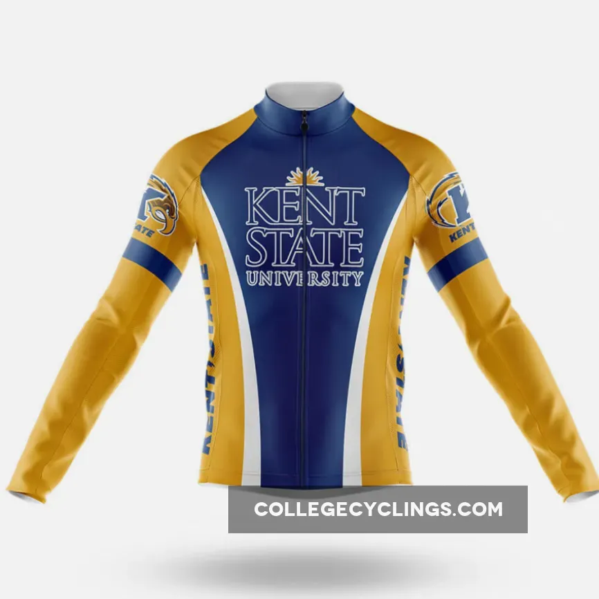 Kent State University Long Sleeve Cycling Jersey