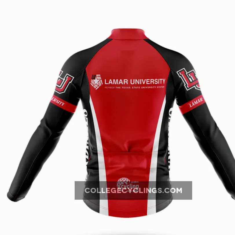 Lamar University Long Sleeve Cycling Jersey Lamar University Long Sleeve Cycling Jersey