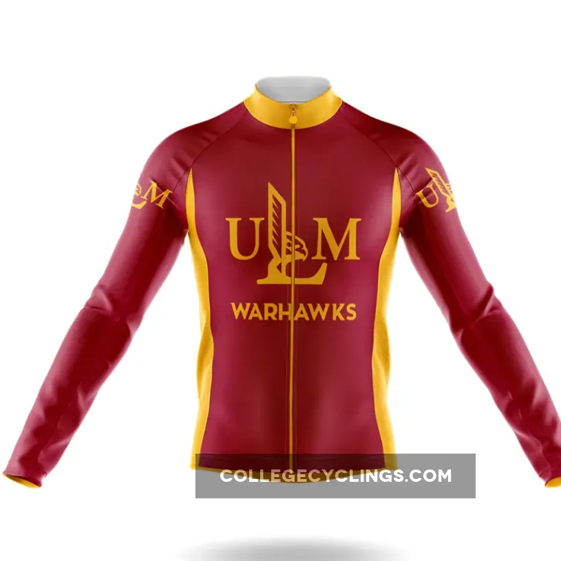 Louisiana Monroe Long Sleeve Cycling Jersey