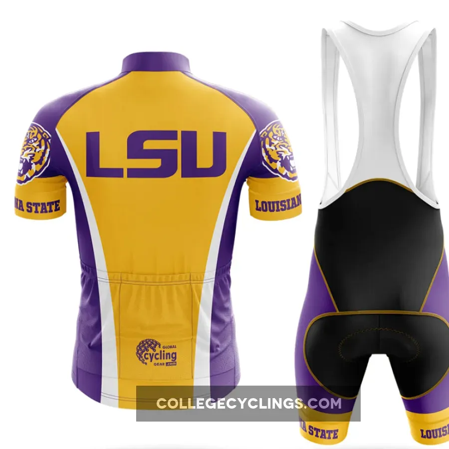 Louisiana State University Long Sleeve Cycling Jersey Louisiana State University Long Sleeve Cycling Jersey